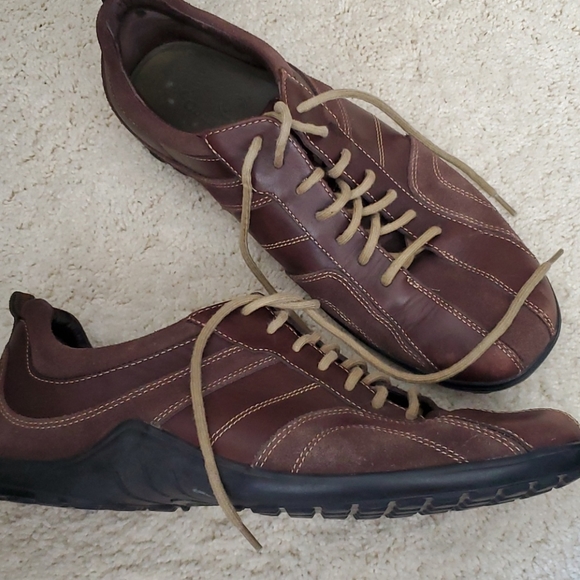 Cole Haan Other - Cole Haan Brown Leather and Suede Sneakers
